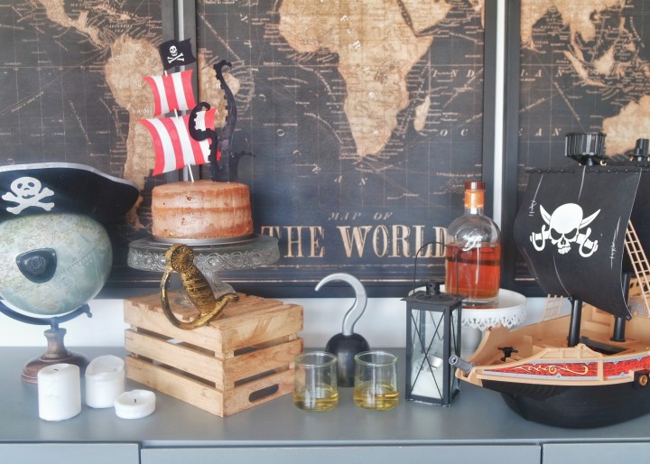 Un anniversaire confiné thème&nbsp;pirate