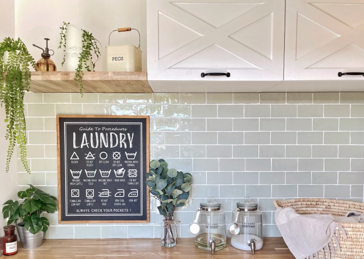 Une buanderie farmhouse&nbsp;DIY